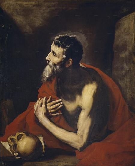 Jose de Ribera Hl. Hieronymus, San Jeronimo Sweden oil painting art